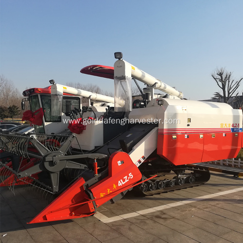 ISO CE rice combine harvester new style